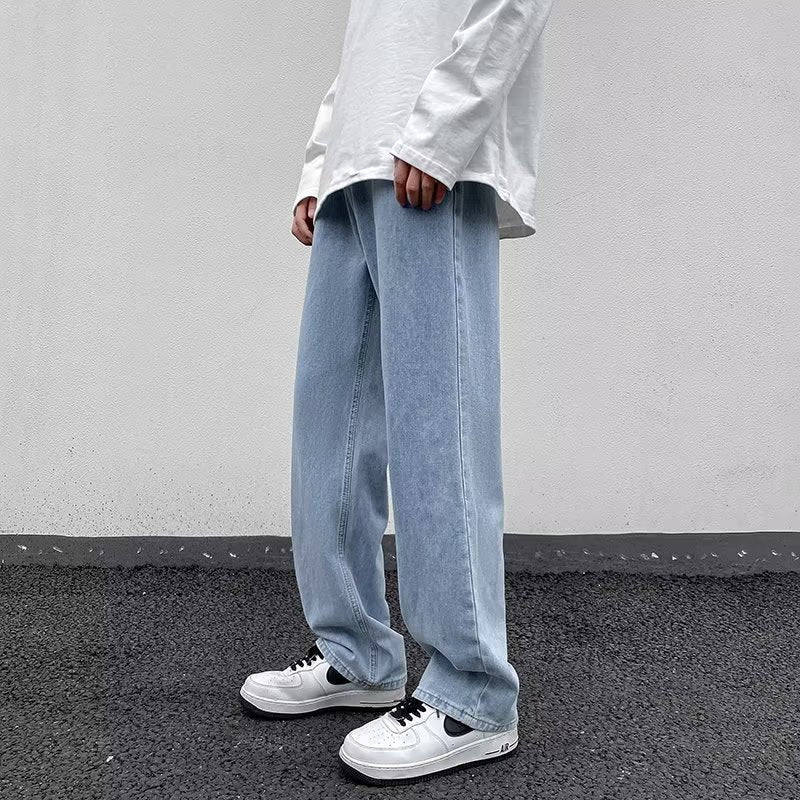 Men's Fashion Loose Straight Casual Trousers